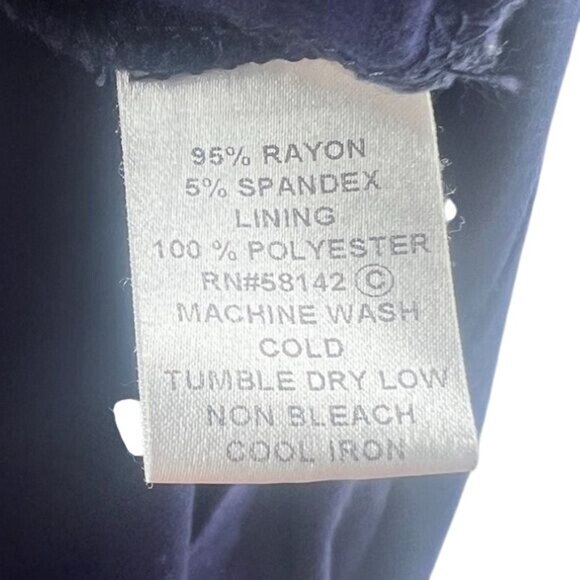 Navy Blue Boho Ruffle Hem Empire Waist Maxi Dress • Cottagecore Coquette Boho S - Picture 15 of 16